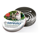 Coleira Seresto P/cães E Gatos Até 8kg (pulgas E Carrapatos)