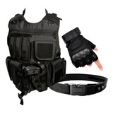 Colete Airsoft - Colete Tatico Preto