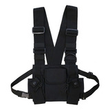 Colete Ajustável Hip Hop Chest Pack Bolsa De Cintura Masculi