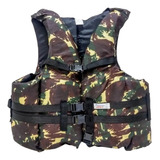 Colete Auxiliar De Flutuação Camuflado 150kg - Piracema