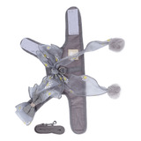 Colete Bowknot, Conjunto De Arnês E Coleira Para Gatos, Resp