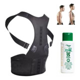 Colete Cinta Corretor Postural Infra Dores Lombar Costas Gel