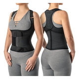 Colete Cinta Modeladora Corretor Postural Coluna Lombar