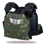 Colete De Peso 10 Kg Cross Força Funcional Resistencia Fit Cor Camuflado