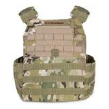 Colete Forhonor Plate Modular Tatico Militar Multicam