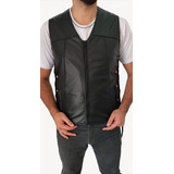 Colete Liso Masculino Motociclista E Bandas