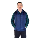 Colete Masculino Puffer Nylon Acolchoado Térmico Country
