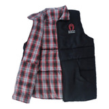 Colete Masculino Tactel Country Mangalarga Dupla Face