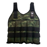 Colete Peso Ajustável Treinamento Funcional Camuflado 5 Kg