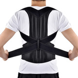 Colete Postura Para Coluna, Correção Postural Com Haste Aço