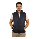 Colete Puffer Gominho Masculino Nylon Inverno Com Bolsos