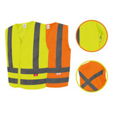 Colete Refletivo Amarelo Fluorescente Steelflex Segurança