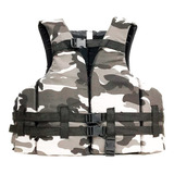 Colete Salva Vidas Camuflado Cinza - Lançamento