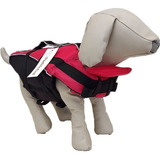 Colete Salva Vidas Flutuador Cachorro G C/ Alça De Segurança