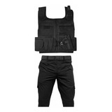 Colete Tático Segurança Airsoft+ Calça Ripstop Militar+cinto