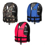 Colete Wave Salva Vida Com Zipper Até 15kg Infantil Joga