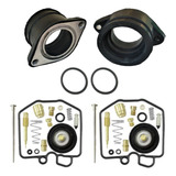Coletor Admissão O-ring Reparo Carburador Cb 400 Cb 450 Par