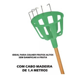 Colhedor Pegador De Frutas Grande P/ Apanhar No Alto C/cabo