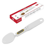 Colher Balança Digital Branca 500g Hauskraft