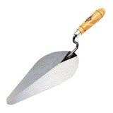 Colher De Pedreiro Aço Canto Oval 7 Polegadas Brasfort