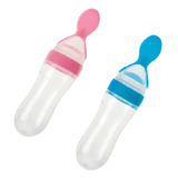 Colher Dosadora Para Bebe Silicone Bpa