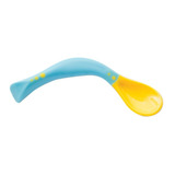 Colher Flexível Para Destro E Canhoto Baby Buba ® Azul +6m