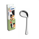 Colher Infantil Curva Em Inox Tramontina Baby Destra