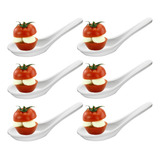 Colher Modern 22ml Finger Food Melamina 100% Oxford 6 Peças