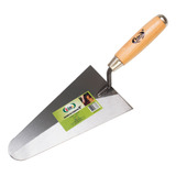 Colher P/ Pedreiro Canto Reto 09'' Aço Profissional Reforma