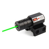 Colimador Mira Laser Verde Kit Com