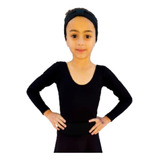 Collant Boddy Manga Longa Infantil Moda Ballet 