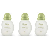 Colônia Natura Mamãe E Bebê - 100ml - 3und - Novo