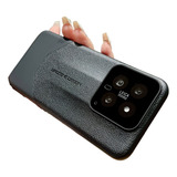 Colored Leather Business Style Phone Case For Xiaomi 14pro/