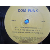 Com Funk Lp Flash Rap C/ Kgb The Big Payback Kool Moe Dee 