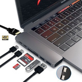 Com Hub Usb 3.0 Pd Tf Slot Leitor De Cartão Sd Para Macbook