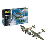 Combat Set Bf109 G-10 & Spitfire Mk.v - 1/72 - Revell 03710