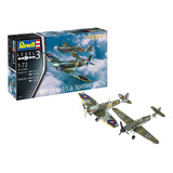Combat Set Messerschmitt Bf109g-10 & Spitfire Mk.v 3710
