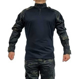 Combat Shirt Camuflada Multicam Black Camisa