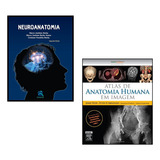 Combo - Neuroanatomia + Atlas De Anatomia Humana Em Imagens