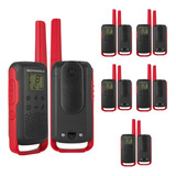 Combo 10 Rádio Comunicador Motorola T210br