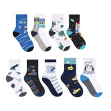 Combo 12 Pares Meias Infantil Atacado Masculino Menino