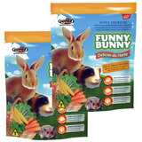 Combo 2 Funny Bunny Ração Delícias