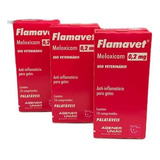 Combo 3 Flamavet Agener 0,2 Mg Anti-inflamatório Para Gatos 