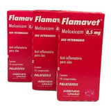 Combo 3 Flamavet Agener 0,5 Mg Anti-inflamatório Para Cães