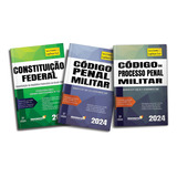 Combo 3 Livros Código Penal Militar