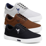 Combo 3 Pares Tenis Masculino Polo