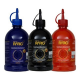 Combo 3 Potes 500ml Tinta Para Marcador Vermelho Preto Azul