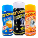 Combo 3 Temperos Pipoca Popcorn Sabores