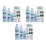 Combo 3un Bioplex Nasce Fios Shampoo Condicionador Tonico