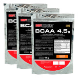 Combo 3x Bcaa 4,5g 1kg Refil